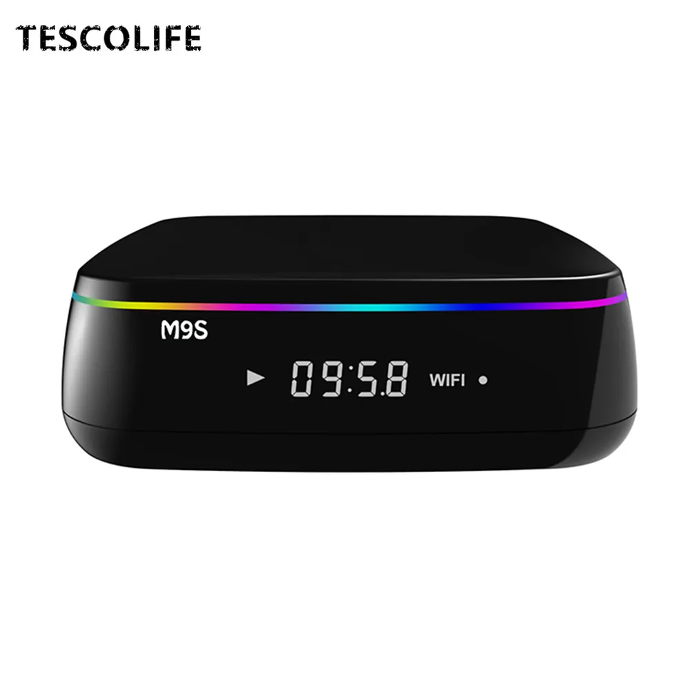 M9S MIX IP TV Box Android TV BOX OCTA Core 2GB + 16GB 4K Full HD Media Player Kodi 16.1 Dual Wifi 2.4G+5G Bluetooth Set Top Box
M9S MIX IP TV Box Android TV BOX OCTA Core 2GB + 16GB 4K Full HD Media Player Kodi 16.1 Dual Wifi 2.4G+5G Bluetooth Set Top Box