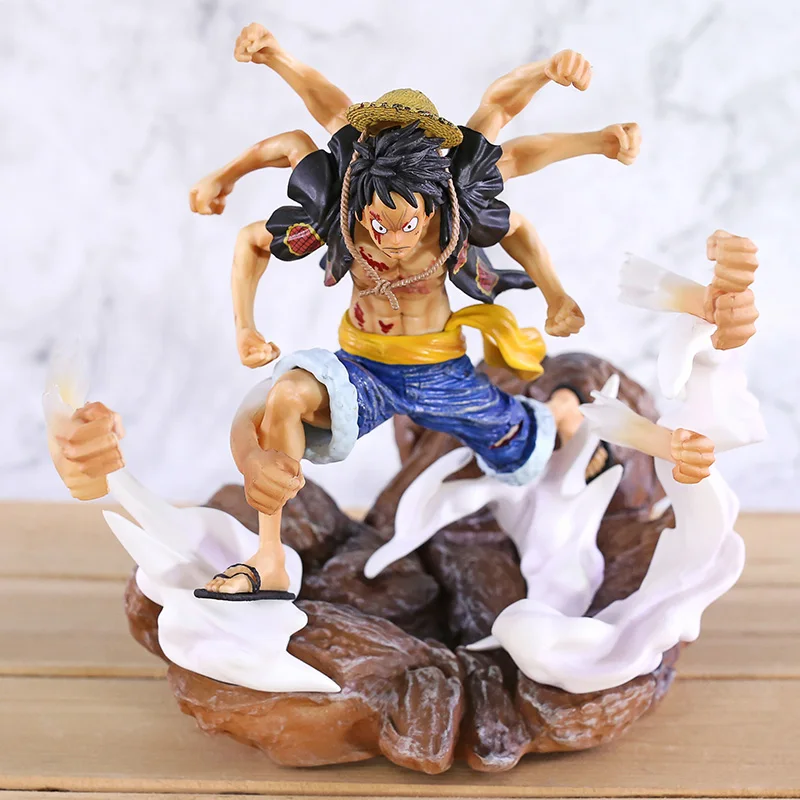 Anime One Piece GK Laser gun Monkey D Luffy Action Figure Gomu Gomu No Gatling phantom Luffy PVC figure Toy Brinquedos Gift
Anime One Piece GK Laser gun Monkey D Luffy Action Figure Gomu Gomu No Gatling phantom Luffy PVC figure Toy Brinquedos Gift