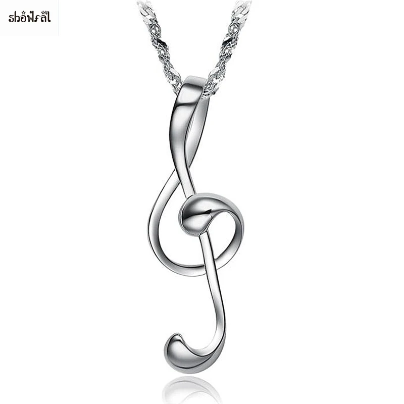 Womens Love Musical Note Pendant Necklace Stainless Steel Charm Treble Clef Necklace Music Note Fashion Pendant Chain Necklace
Womens Love Musical Note Pendant Necklace Stainless Steel Charm Treble Clef Necklace Music Note Fashion Pendant Chain Necklace