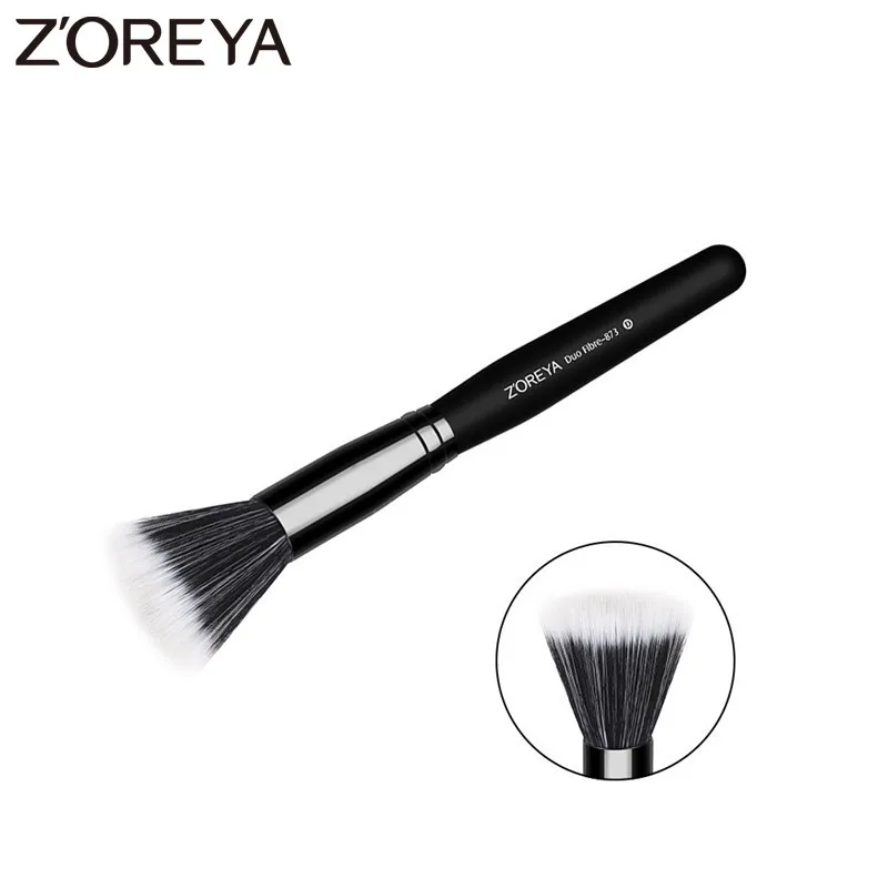 Кисти для макияжа ZOREYA, двухслойные, из синтетического ворса, с черной деревянной ручкой
Кисти для макияжа ZOREYA, двухслойные, из синтетического ворса, с черной деревянной ручкой