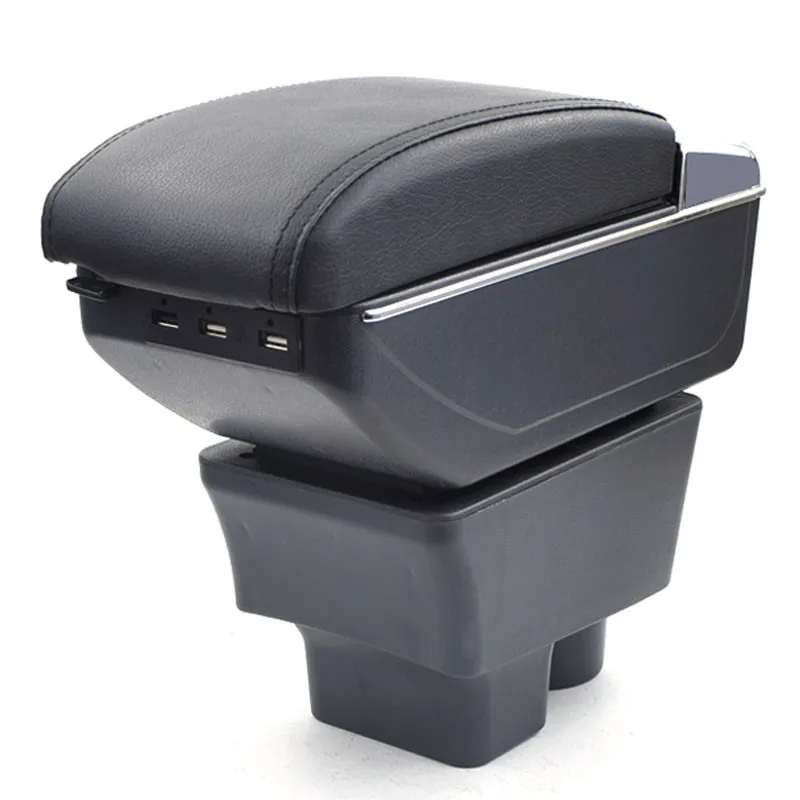 Skoda Fabia/Fabia2 armrest box 12V USB Charging heighten Double layer central Store content cup holder ashtray accessories08-14
Skoda Fabia/Fabia2 armrest box 12V USB Charging heighten Double layer central Store content cup holder ashtray accessories08-14