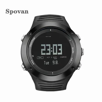 SPOVAN Mens Outdoor Sport 50m Waterproof Smart Digital Watch With Multifunctions Climb Mountain Compass/Thermometer/Barometer
SPOVAN Mens Outdoor Sport 50m Waterproof Smart Digital Watch With Multifunctions Climb Mountain Compass/Thermometer/Barometer