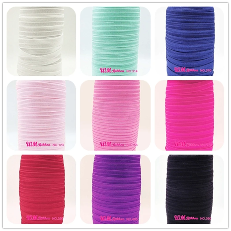 Q&N ribbon wholesale/OEM 5/8inch 15mm solid design folded over elastic FOE for hair tie free shipping
Q&N ribbon wholesale/OEM 5/8inch 15mm solid design folded over elastic FOE for hair tie free shipping