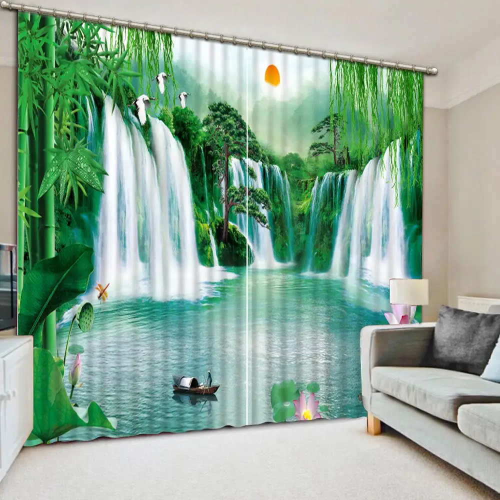 Decoration curtains Waterfall Luxury Blackout 3D Window Curtain For Living Room office Bedroom
Decoration curtains Waterfall Luxury Blackout 3D Window Curtain For Living Room office Bedroom