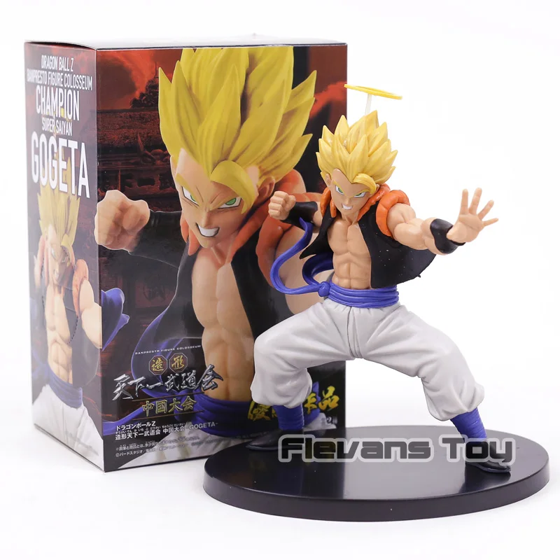 Dragon Ball Z Figure Colosseum CHAMPION Super Saiyan Gogeta PVC Figure Toy DragonBall Collection Model Figurine
Dragon Ball Z Figure Colosseum CHAMPION Super Saiyan Gogeta PVC Figure Toy DragonBall Collection Model Figurine