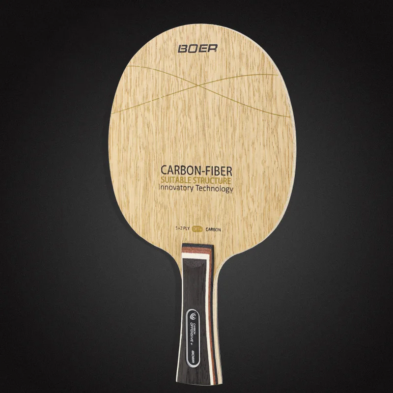 Enting/ XVT Table Tennis Blade Carbon Pure Wood Comprehensive Training Ping Pong Table Tennis Racket Fast Attack B42
Enting/ XVT Table Tennis Blade Carbon Pure Wood Comprehensive Training Ping Pong Table Tennis Racket Fast Attack B42
