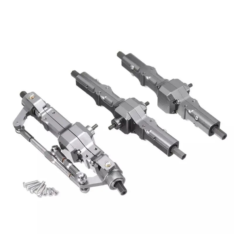 Metal Upgrade Accessories Front and Rear Axle Assembly for WPL B1 B14 B24 C14 C24 B16 B26 B36 RC Model Cars 95AE
Metal Upgrade Accessories Front and Rear Axle Assembly for WPL B1 B14 B24 C14 C24 B16 B26 B36 RC Model Cars 95AE