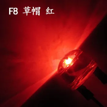 Free Ship 100pcs DIP Highlight 8mm straw hat Red light Led Diode Red light-emitting diode white lamp 0.5W
Free Ship 100pcs DIP Highlight 8mm straw hat Red light Led Diode Red light-emitting diode white lamp 0.5W