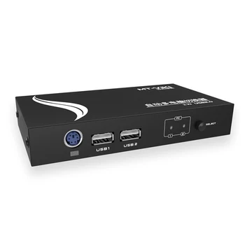 MT-Viki 2 Port Auto VGA USB Kvm-switch Manual switching automatic switchover Two hosts share a set of mouse displaysMT-271UK-L
MT-Viki 2 Port Auto VGA USB Kvm-switch Manual switching automatic switchover Two hosts share a set of mouse displaysMT-271UK-L