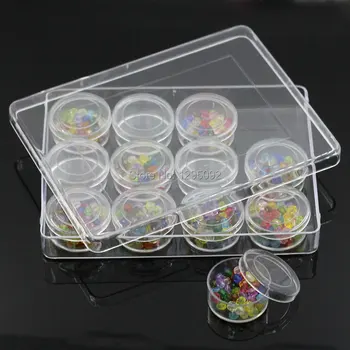 Storage Boxes Beads Display Container Transparent Plastic Carrying Case 13.5x10x1.8cm 1Pcs
Storage Boxes Beads Display Container Transparent Plastic Carrying Case 13.5x10x1.8cm 1Pcs