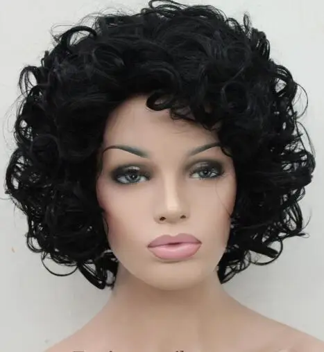 Women's wig Black/Dark brown Medium Synthetic Wigs Short Bob Curly Cosplay Red Blonde Wavy Ladies Perruque Peruca
Women's wig Black/Dark brown Medium Synthetic Wigs Short Bob Curly Cosplay Red Blonde Wavy Ladies Perruque Peruca