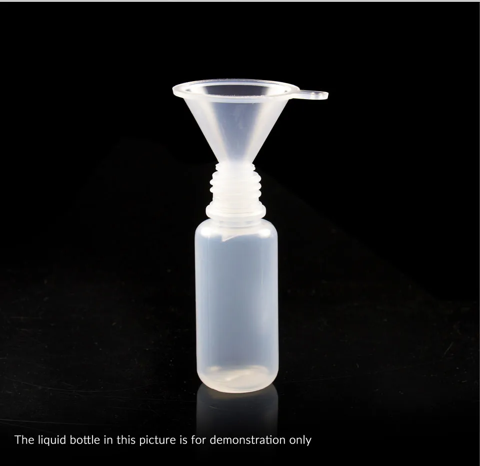 Quartz Banger 5pcs/ Little Plastic Funnels Liquid Diffuser Bottle Mini Oil Funnels for Vape DIY Tools E Cigarette Liquid Bottle