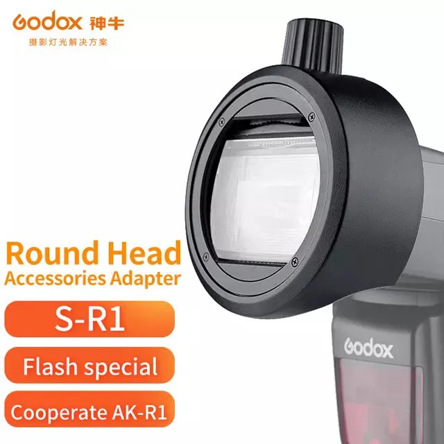 In stock!Fomito Godox Round Head Accessories Adapter S-R1 Suit for V860II V850II TT685 TT600 Series insatll AK-R1 Kit for V1
In stock!Fomito Godox Round Head Accessories Adapter S-R1 Suit for V860II V850II TT685 TT600 Series insatll AK-R1 Kit for V1