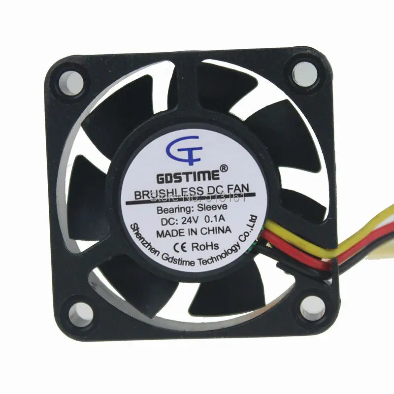 Free Shipping 2pcs/lot Durability GDT 3pin 24V 40mm 4010 Axial Fan 40mm x 10mm brushless dc fan
Free Shipping 2pcs/lot Durability GDT 3pin 24V 40mm 4010 Axial Fan 40mm x 10mm brushless dc fan