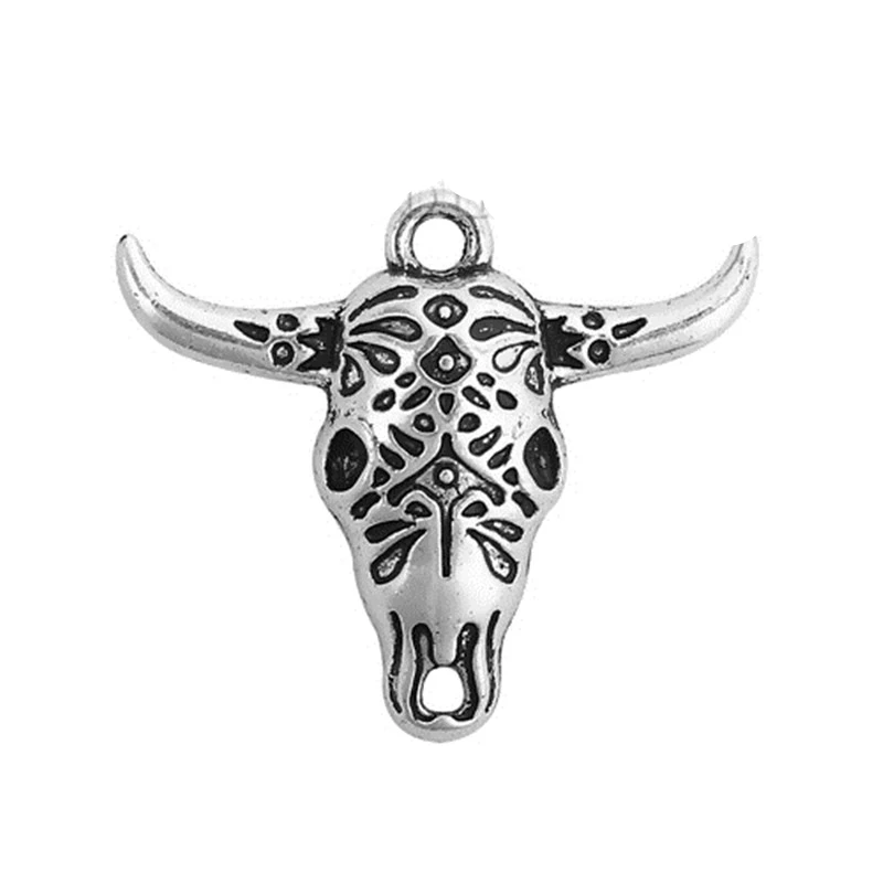 DoreenBeads Zinc Based Alloy Pendants Cow Antique Silver Charms Jewelry DIY Components Pendant 29mm(1 1/8") x 25mm(1"), 5 PCs
DoreenBeads Zinc Based Alloy Pendants Cow Antique Silver Charms Jewelry DIY Components Pendant 29mm(1 1/8") x 25mm(1"), 5 PCs