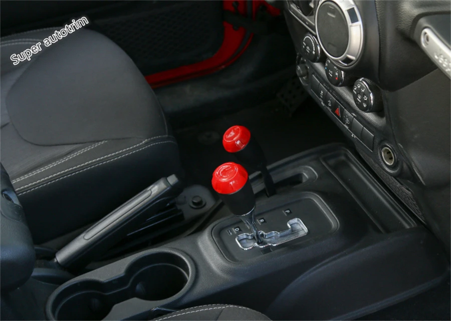 For Jeep Wrangler 2011 2012 2013 2014 2015 2016 2017 ABS Gear Shift Handle Shifter Knob Head Cover Trim 2 Pcs / Set
For Jeep Wrangler 2011 2012 2013 2014 2015 2016 2017 ABS Gear Shift Handle Shifter Knob Head Cover Trim 2 Pcs / Set