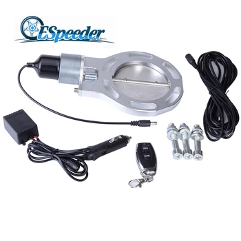 ESPEEDER Universal 4.0" Exhaust CutOut Downpipe Cut Out Butterfly Type Valve With Remote Control High Motor Exhaust Pipe Valve
ESPEEDER Universal 4.0" Exhaust CutOut Downpipe Cut Out Butterfly Type Valve With Remote Control High Motor Exhaust Pipe Valve