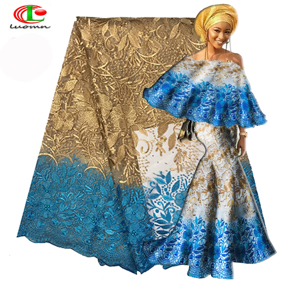 2018 High-end fashion French Lace Fabric High Quality African Tulle Embroidered flower transparent net Lace Fabric For Wedding
2018 High-end fashion French Lace Fabric High Quality African Tulle Embroidered flower transparent net Lace Fabric For Wedding