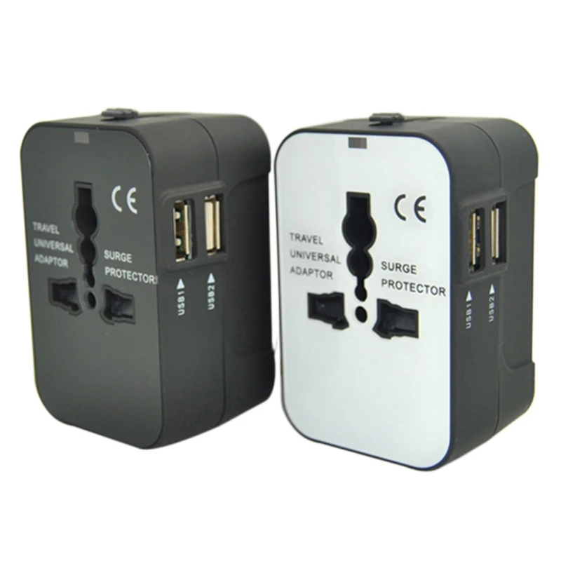 Universal Power Socket Adapter Multi-function USB Plug Converter Socket With USB Travel Adapter Wall Charger For USA EU UK
Universal Power Socket Adapter Multi-function USB Plug Converter Socket With USB Travel Adapter Wall Charger For USA EU UK