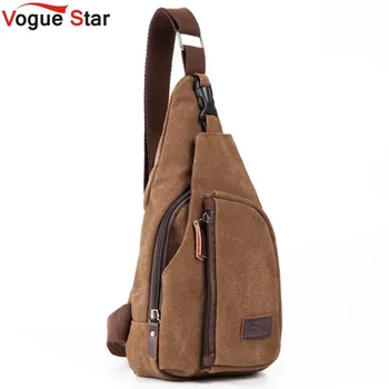 Vogue Star Shoulder Bag Men Canvas Messenger Bags