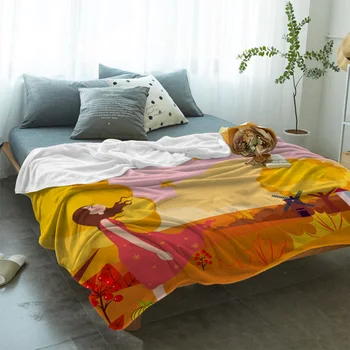 Maple Leaves Catgirl Soft Fleece Throw Blanket Fleece Super Warm Soft Throw on Sofa/Bed
Maple Leaves Catgirl Soft Fleece Throw Blanket Fleece Super Warm Soft Throw on Sofa/Bed