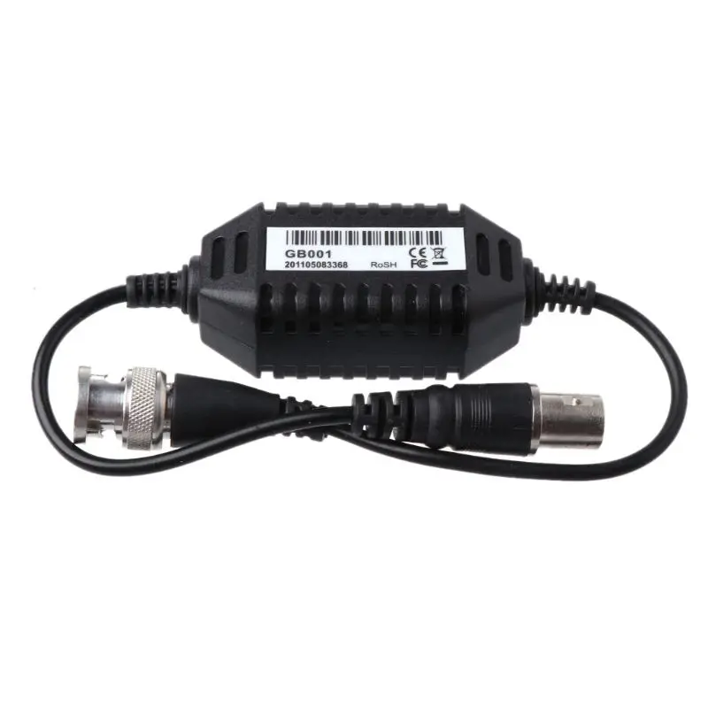 AHD/CVI/TVI/HDCVI/HDTV Male to Female Coaxial Video Ground Loop Isolator with Built-in Video BALUN for CCTV Camera
AHD/CVI/TVI/HDCVI/HDTV Male to Female Coaxial Video Ground Loop Isolator with Built-in Video BALUN for CCTV Camera