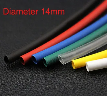 10 Meter 14mm Dia Ratio 2:1 Heat Shrinkable Shrinking Tube Black/Red/Yellow/White/Clear/Greed/Blue
10 Meter 14mm Dia Ratio 2:1 Heat Shrinkable Shrinking Tube Black/Red/Yellow/White/Clear/Greed/Blue