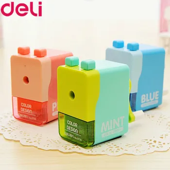 Deli 0739 Pencil Sharpener Delicate Candy-colored Sharpener Pencil Cutter Knife Mechanical Pencil Sharpener Student Stationery
Deli 0739 Pencil Sharpener Delicate Candy-colored Sharpener Pencil Cutter Knife Mechanical Pencil Sharpener Student Stationery