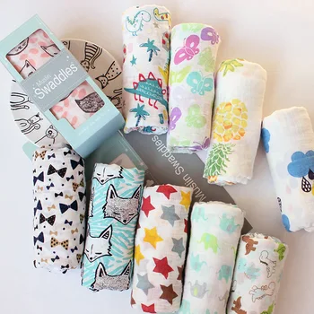 1pcs Double Layer 100% Muslin Cotton Blankets Patterns Multi-use Newborn Swaddle Muslin Infant Gauze Both Towel Baby Warp
1pcs Double Layer 100% Muslin Cotton Blankets Patterns Multi-use Newborn Swaddle Muslin Infant Gauze Both Towel Baby Warp