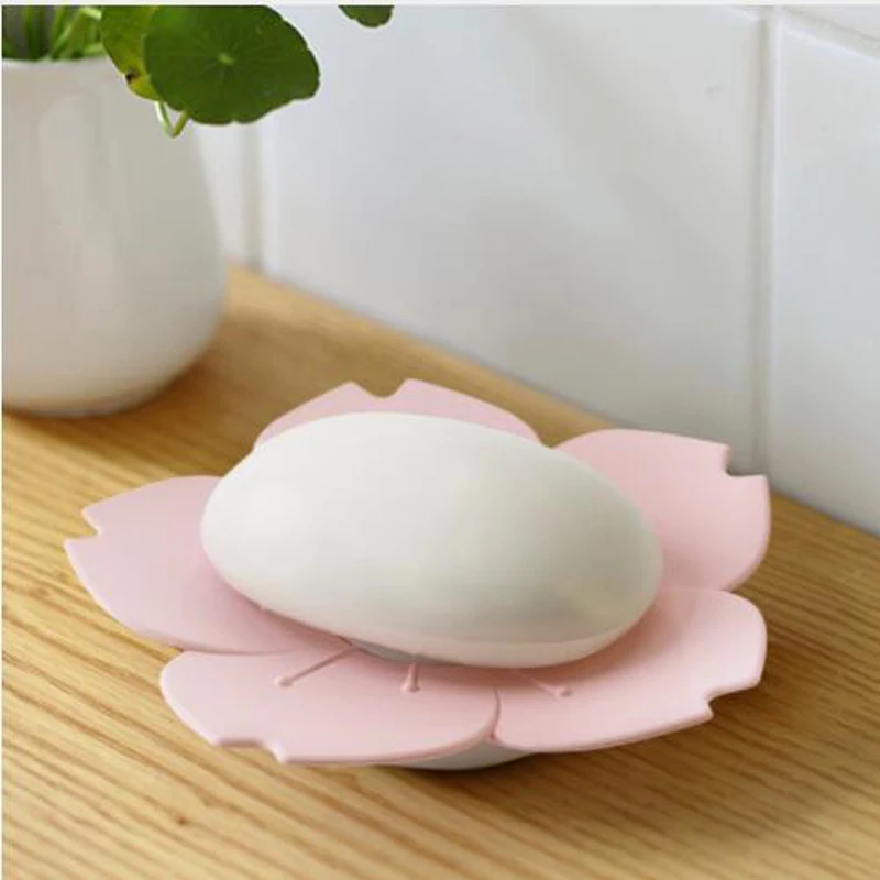 Creative 1Pc Plastic Flower Soap Dishes Soap Container Bathroom Accessories Lotus Shape Travel Home Soap Box
Creative 1Pc Plastic Flower Soap Dishes Soap Container Bathroom Accessories Lotus Shape Travel Home Soap Box