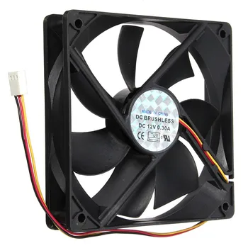 12V 3Pin CPU Cooler Small Cooling Fan 120mmx120mmx25mm Silent Cooling Fan Computer Desktop PC Black Heat Sink
12V 3Pin CPU Cooler Small Cooling Fan 120mmx120mmx25mm Silent Cooling Fan Computer Desktop PC Black Heat Sink