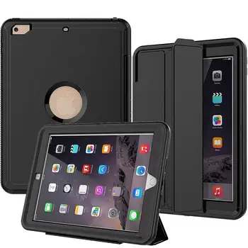 For New iPad 2017/2018 Case Flip Folio Three Layer Drop Protection Rugged Auto Sleep Wake Function Smart Cover for iPad 9.7 2018
For New iPad 2017/2018 Case Flip Folio Three Layer Drop Protection Rugged Auto Sleep Wake Function Smart Cover for iPad 9.7 2018