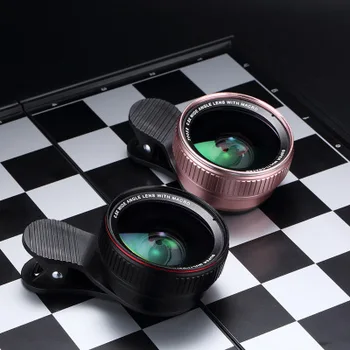 0.6 Times Super Wide-angle 15 Times Super Macro Mobile Phone Lens Wide-angle Macro Two-in-one Mobile Phone External Lens
0.6 Times Super Wide-angle 15 Times Super Macro Mobile Phone Lens Wide-angle Macro Two-in-one Mobile Phone External Lens