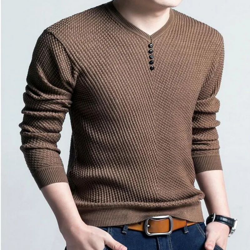 2019 VXO Sweater Men Casual V-Neck Pullover Men Slim Fit Long Sleeve Shirt Men Sweaters Knitted Cashmere Wool Pull Homme THIN
2019 VXO Sweater Men Casual V-Neck Pullover Men Slim Fit Long Sleeve Shirt Men Sweaters Knitted Cashmere Wool Pull Homme THIN