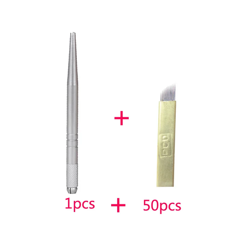 Needle+pen Permanent Makeup Eyebrow Tatoo Blade Microblading Needles blade For 3D Embroidery Manual Tattoo Pen 12 hard blade
Needle+pen Permanent Makeup Eyebrow Tatoo Blade Microblading Needles blade For 3D Embroidery Manual Tattoo Pen 12 hard blade