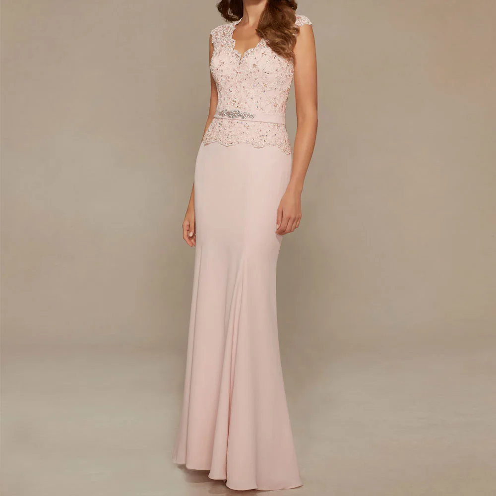 New Arrival Simple Chiffon Lace Mother of the Bride Dresses Plus Dresses Cap Sleeves Pink Evening Gowns
New Arrival Simple Chiffon Lace Mother of the Bride Dresses Plus Dresses Cap Sleeves Pink Evening Gowns