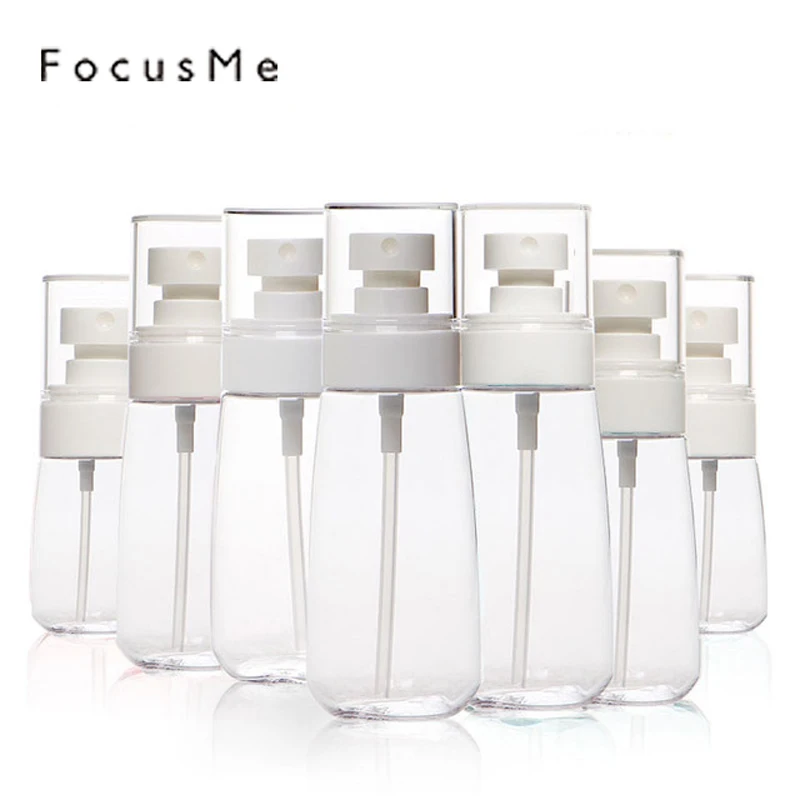 30ml/50ml/100ml Transparent Plastic Spray Refillable Bottle Empty Cosmetic Containers Liquid Perfume Atomizer Packaging
30ml/50ml/100ml Transparent Plastic Spray Refillable Bottle Empty Cosmetic Containers Liquid Perfume Atomizer Packaging