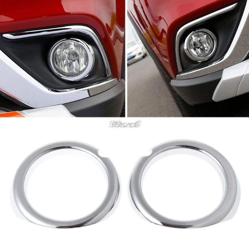 2 Pcs Chrome Car Front Fog Light Lamp Cover Trim For Mitsubishi Outlander 2016 2017 May22 DropShip
2 Pcs Chrome Car Front Fog Light Lamp Cover Trim For Mitsubishi Outlander 2016 2017 May22 DropShip