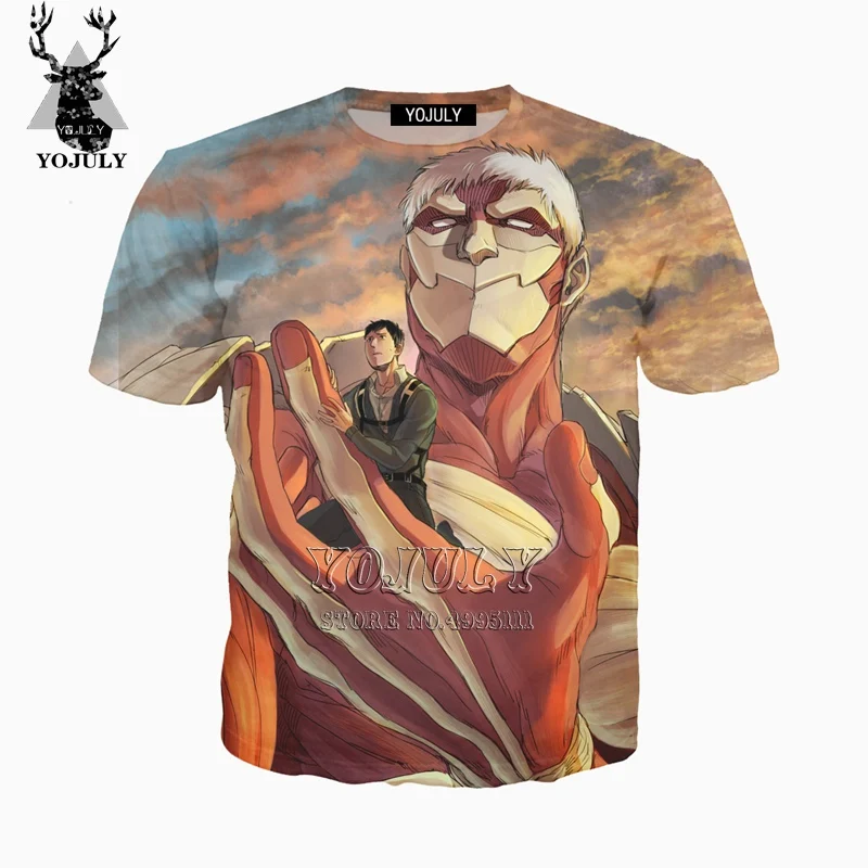 YOJULY 3D Printed Unisex Attack on Titan Reiner Braun Bertolt Hoover Casual T-shirt/Sweatshirt/Hooded hoodies/Jacket A452
YOJULY 3D Printed Unisex Attack on Titan Reiner Braun Bertolt Hoover Casual T-shirt/Sweatshirt/Hooded hoodies/Jacket A452