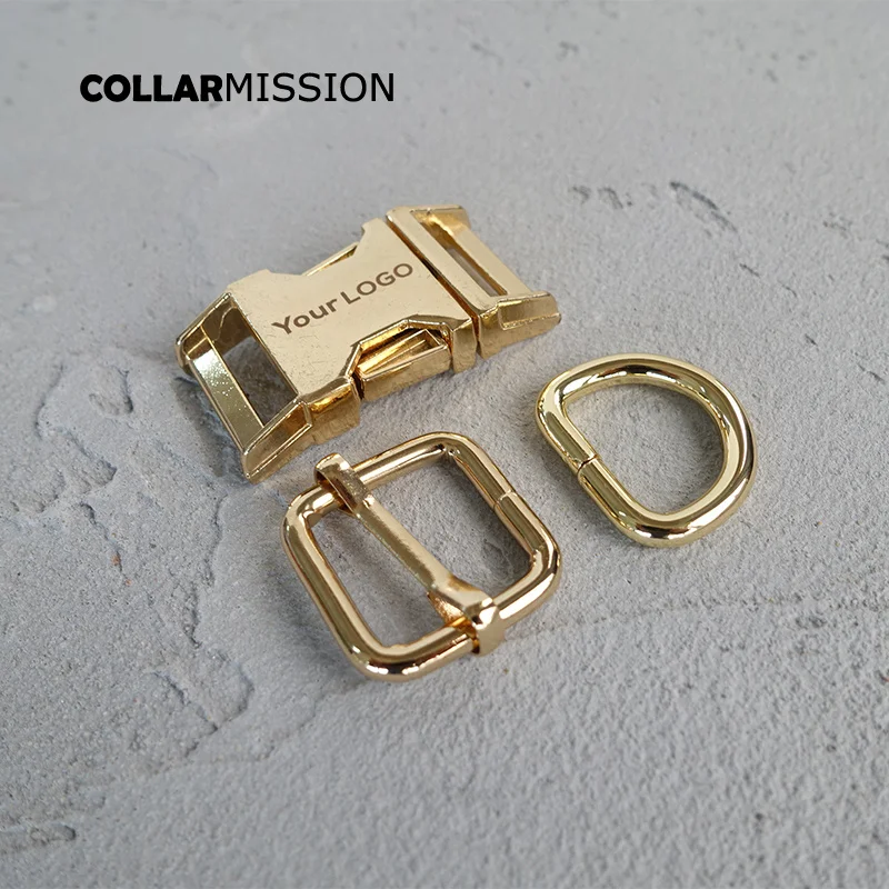 (metal buckle+adjust buckle+D ring/set) DIY dog collar 20mm Engraved buckle, We provide laser engraving service customize LOGO
(metal buckle+adjust buckle+D ring/set) DIY dog collar 20mm Engraved buckle, We provide laser engraving service customize LOGO