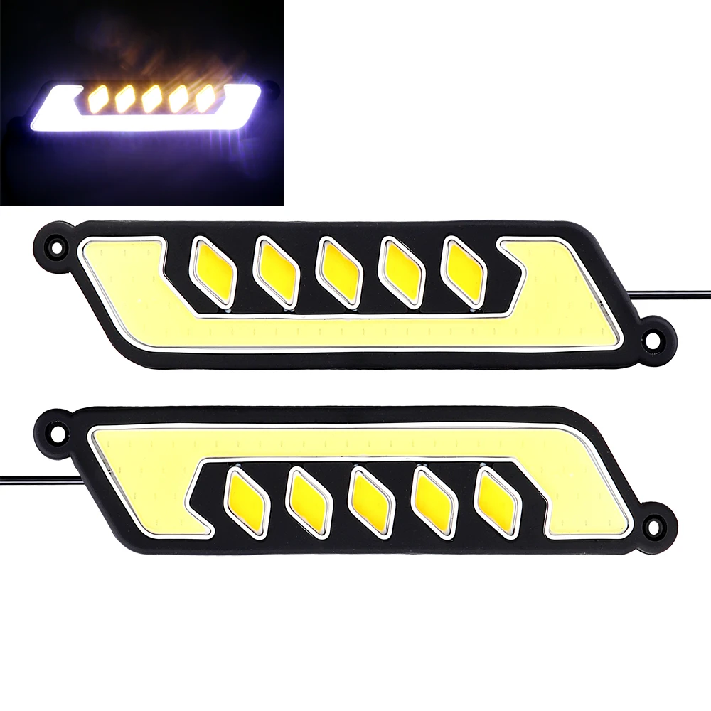 ITimo Super Bright 2 Pcs Day Light LED Car Daytime Running Light Turn Signal Lamps COB DRL Flexible High Quality Fog Lamp
ITimo Super Bright 2 Pcs Day Light LED Car Daytime Running Light Turn Signal Lamps COB DRL Flexible High Quality Fog Lamp