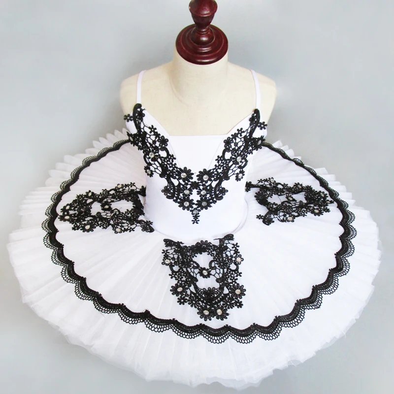 Beautiful Dreamy White Children'S Ballet Tutu With Black Decoration, Royal Ballet Dance Tutus Of Sleeping Beauty
Beautiful Dreamy White Children'S Ballet Tutu With Black Decoration, Royal Ballet Dance Tutus Of Sleeping Beauty