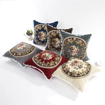 Luxury European Pastoral Style Floral Cushion Cover Pillows Christmas New Year Home Decorative Sofa Couch Bed Cushion Pillowcase
Luxury European Pastoral Style Floral Cushion Cover Pillows Christmas New Year Home Decorative Sofa Couch Bed Cushion Pillowcase