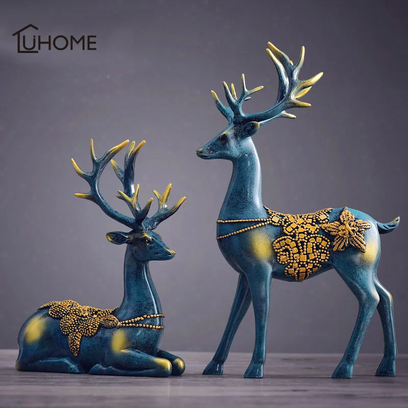 1pair Creative Couple Elk Retro Figurine for Living Room Miniature Sculpture Home Office Desktop Decoration Craft Gifts
1pair Creative Couple Elk Retro Figurine for Living Room Miniature Sculpture Home Office Desktop Decoration Craft Gifts