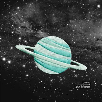 Planet Uranus Patches Iron On Embroidered Patch for Clothing Stick on Sew Applique For Clothes T-shirts Jeans Sticker Badges
Planet Uranus Patches Iron On Embroidered Patch for Clothing Stick on Sew Applique For Clothes T-shirts Jeans Sticker Badges