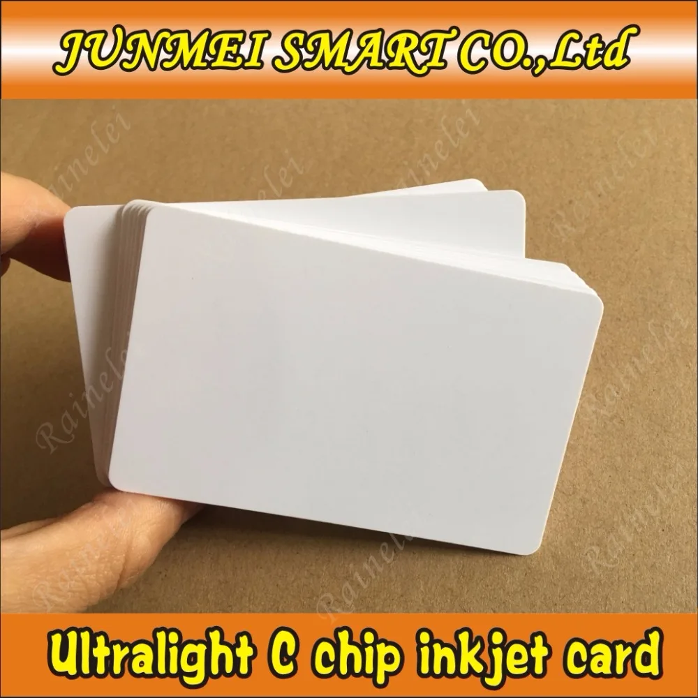 500pcs RFID card 13.56MHZ Ultralight C chip ISO14443A NFC card inkjet PVC Card for Epson Canon Inkjet Printer
500pcs RFID card 13.56MHZ Ultralight C chip ISO14443A NFC card inkjet PVC Card for Epson Canon Inkjet Printer