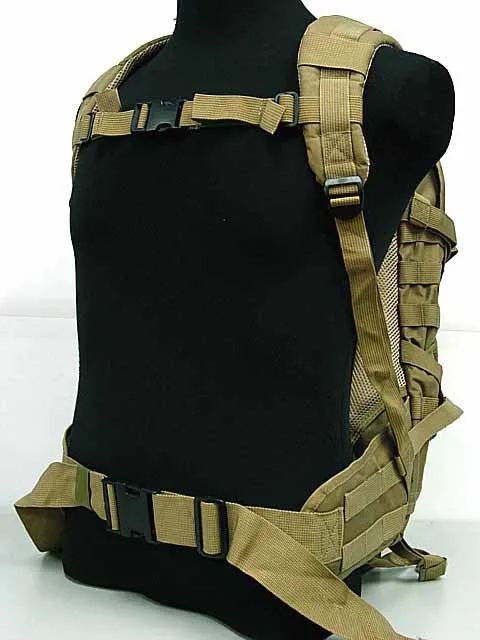 

Tac Molle sports bag Patrol Rifle Gear Backpack Digital ACU Camo Coyote Brown