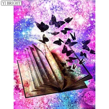 Diamond Painting Resin Drill Crystal Diamond Embroidery Cross Stitch Butterfly Diamond Mosaic Full Square Book Handmade XY1
Diamond Painting Resin Drill Crystal Diamond Embroidery Cross Stitch Butterfly Diamond Mosaic Full Square Book Handmade XY1