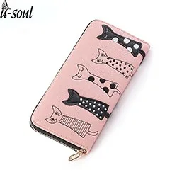 Wallet-Women-5-Cat-Cute-Zipper-Wallet-Women-Card-Holder-Purse-Animal-Printing-Standard-Wallets-Women