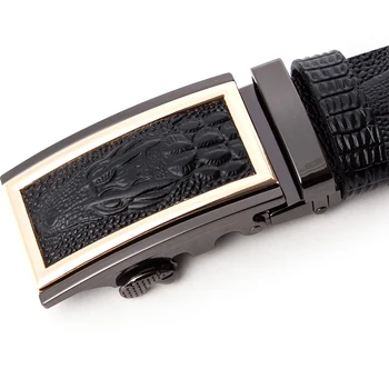 2019 Men Belts Luxury Genuine Leather Brand 3D Crocodile Designer Automatic Belt Man Buckle Real Cow Skin Belts
2019 Men Belts Luxury Genuine Leather Brand 3D Crocodile Designer Automatic Belt Man Buckle Real Cow Skin Belts